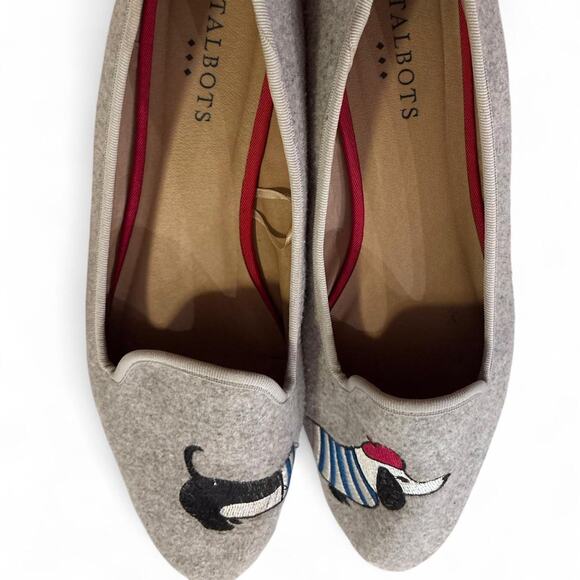 Grey talbots dog slip on loafers 10 - Picture 1 of 8